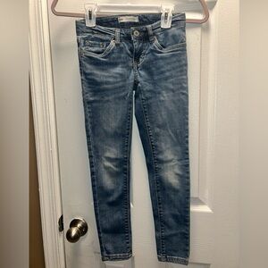 Kids Blue Levi’s Jean 710 super skinny fit size 6x